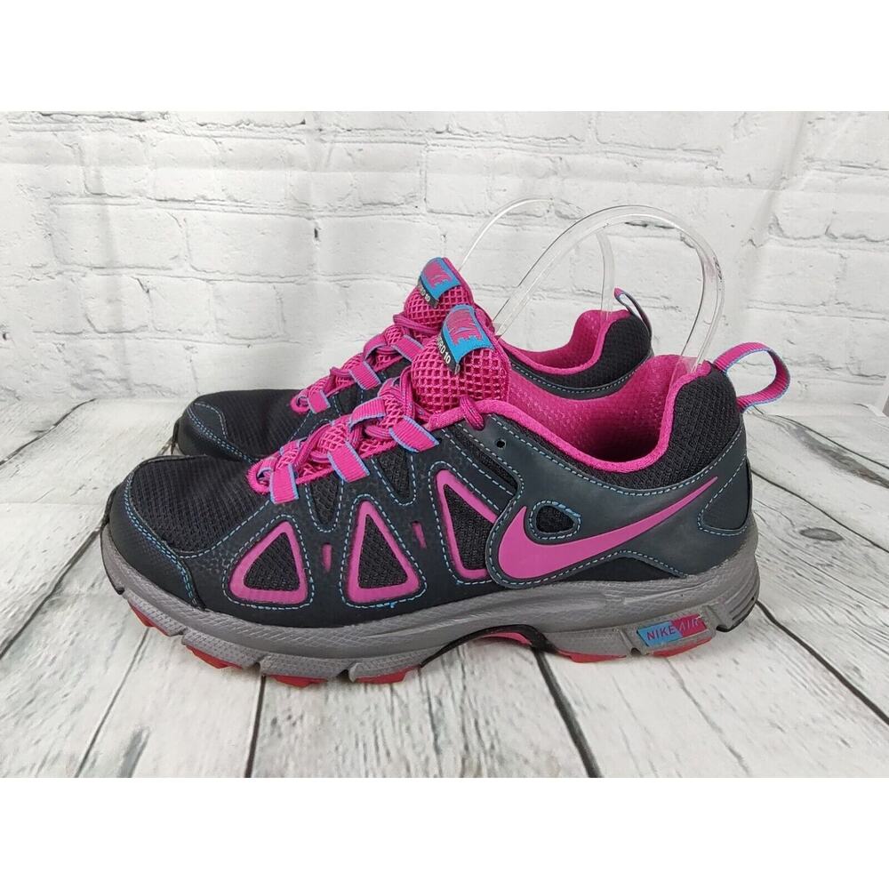 Nike 512038-005 Air Alvord 10 Grey/Pink Trail Running Shoes Women's 8.5